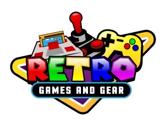 Retro Games and Gear Logo Design - 48hourslogo