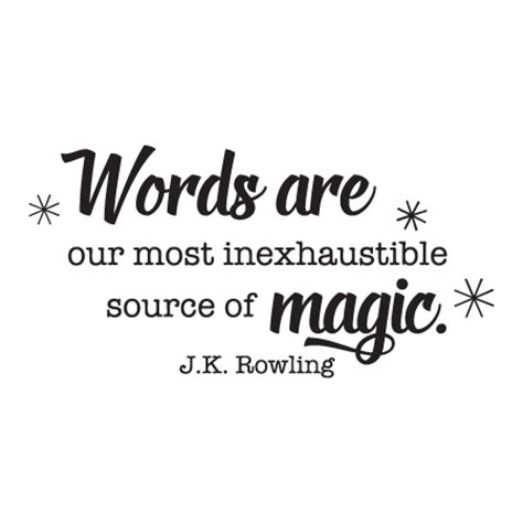 Words Are Magic Wall Quotes™ Decal | WallQuotes.com