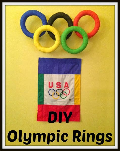 DIY Olympic Rings