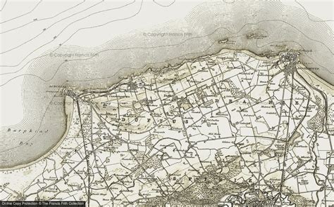 Historic Ordnance Survey Map of Duffus, 1910-1911