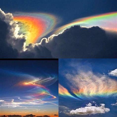 Ajit Kumar on Instagram: “The three images are called fire rainbows, a rare phenomenon taken by ...