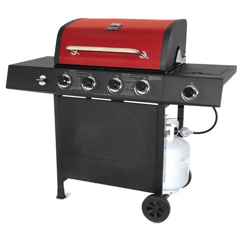 Backyard Grill Red Lid 4 Burner Gas Grill BBQ - GBC1646WRBD-C | Walmart Canada