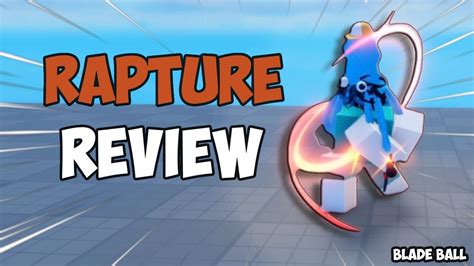 Rapture Ability Review | Blade Ball - YouTube