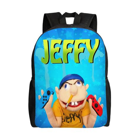 16 Inch School Bag Sml Jeffy Backpack Elementary Middle School Bookbag ...