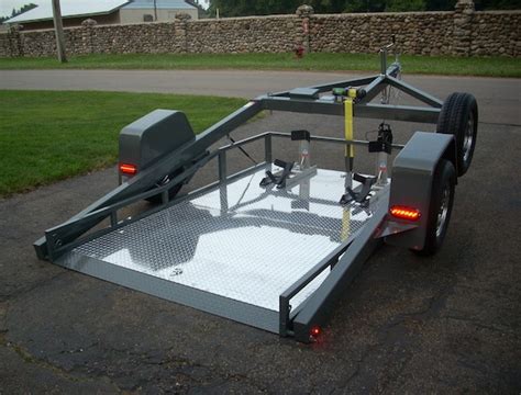 Ramp Less Drop Bed Easy Load Motorcycle Trailer. Plans. PDF. - Etsy Australia