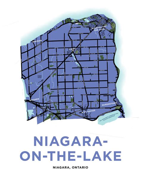 Niagara-On-The-Lake-Map Print (Full Municipality) – Jelly Brothers