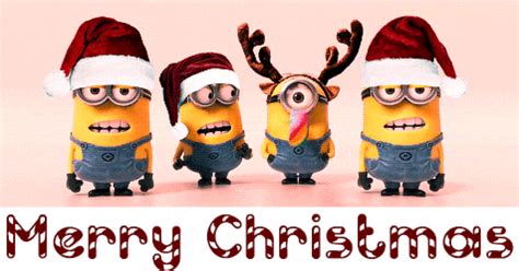 Funny Christmas Gifs For Facebook | Merry christmas minions, Minion ...