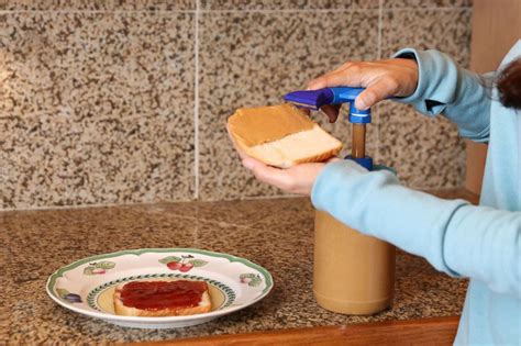 People go nuts over dad's unique peanut butter pump that's raised over $68K - ABC News