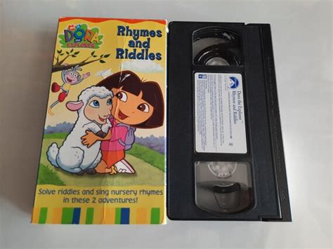 Dora the Explorer Rhymes and Riddles Vhs - Etsy