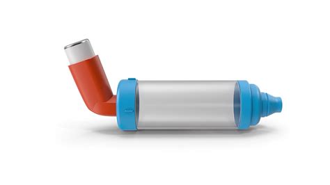 Asthma Inhaler And Chamber Model - TurboSquid 2024392