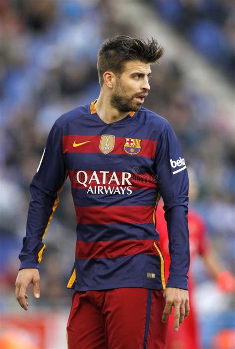 Gerard Pique of FC Barcelona Editorial Photo - Image of sport ...