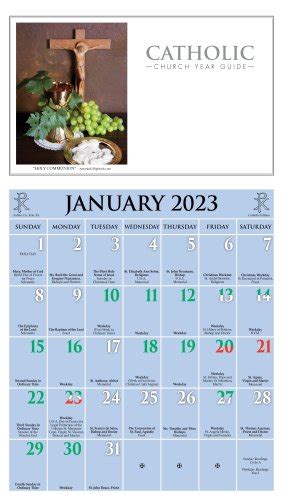 Catholic Liturgical Calendar 2023 Pdf – Get Calendar 2023 Update