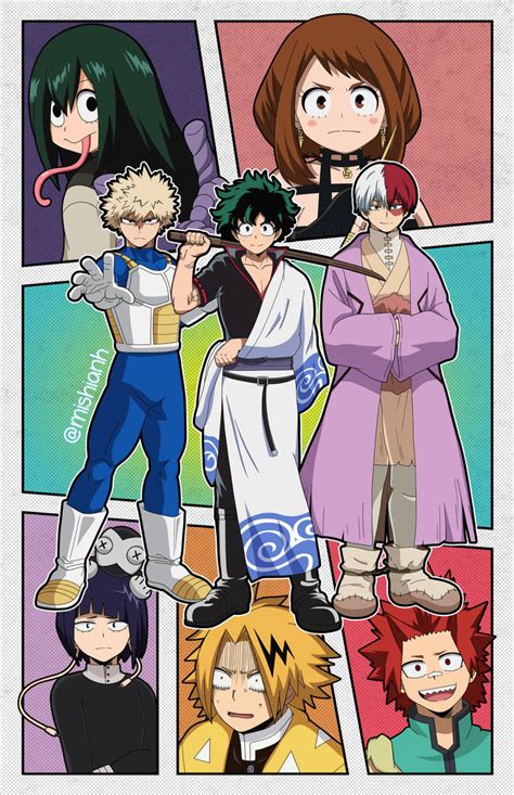 My Hero Academia x Anime Crossover by mishianh on DeviantArt