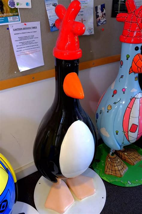 Meet some of the sculptures of Wallace, Gromit and Feathers McGraw on the Gromit Unleashed 2 ...