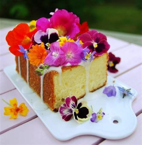 18 Spectacular Spring Dessert Recipes using Edible Flowers. | Random Acts of Baking