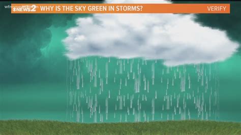 VERIFY: Green Skies Could Indicate Tornado | wfmynews2.com