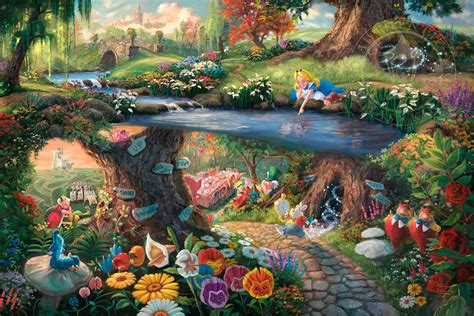 Disney Alice In Wonderland Artwork