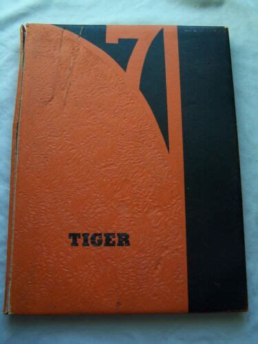 1971 EPHRATA HIGH SCHOOL YEARBOOK EPHRATA, WASHINGTON TIGER | eBay