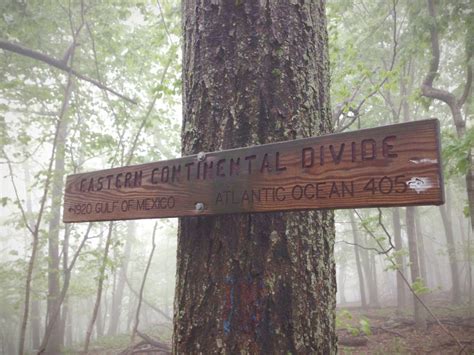 Eastern Continental Divide | Appalachian trail, Continental divide ...