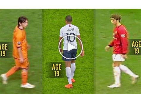 Video: Mbappé is Good but... Messi & Ronaldo were Monsters at 19!