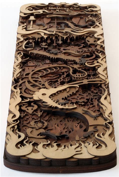 The Art of Laser-cut Wood by Martin Tomsky. An extraordinary woodwork ...