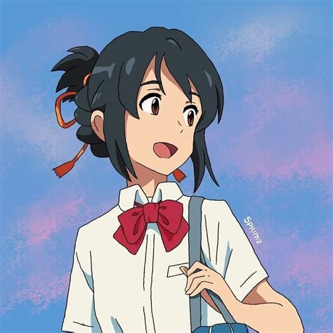 Taki × Mitsuha Anime: Your Name (Tên của cậu là gì?) | Anime, Phim hoạt hình, Hình xăm mực