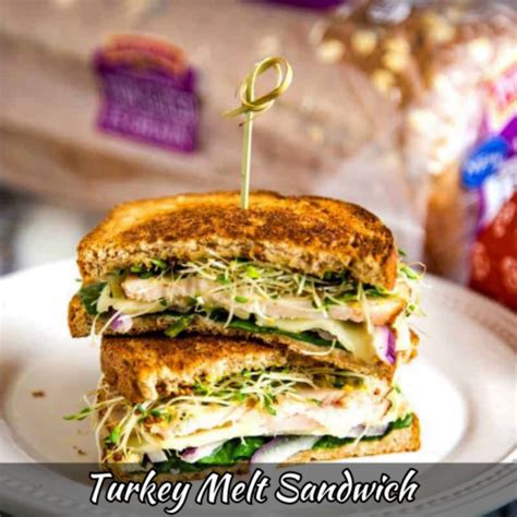 Turkey Melt Sandwich: How to Make Turkey Melt Sandwich in Home - Foodie ...