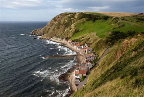 Looking Down On Crovie - Banffshire Scotland - Photorator