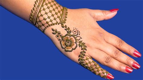 Henna Bangle Style Bridal Mehndi Designs - Bangle Style Bridal Mehndi Designs - Bridal Mehndi ...