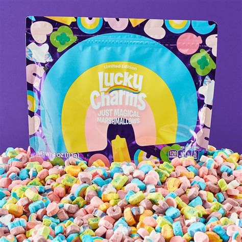 Lucky Charms Has Brought Back Its Marshmallows-Only Cereal in 8 New Magical Bags