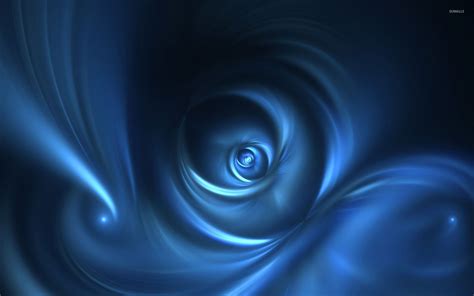 Blue Spiral Abstract Wallpapers - Wallpaper Cave