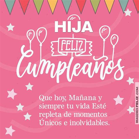 Feliz Cumpleaños Hija 💥【 IMÁGENES Feliz Cumpleaños