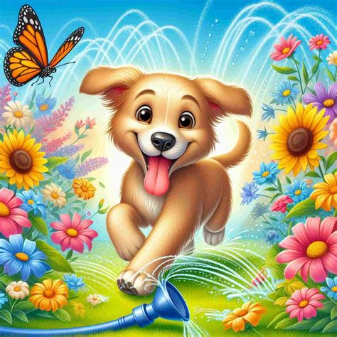 Happy Dog Cartoon Free Stock Photo - Public Domain Pictures