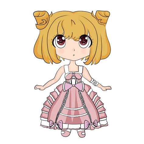 Draw cute chibi character by Zokio_ | Fiverr