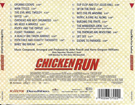 LE BLOG DE CHIEF DUNDEE: CHICKEN RUN (Original Motion Picture Soundtrack) - John Powell / Harry ...