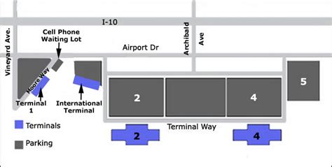 Airport Parking Map - ontario-airport-parking-map.jpg