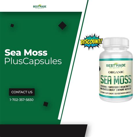 Pin on Dr Sebi Sea moss and Bladderwrack capsules