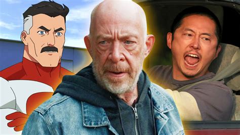 JK Simmons Thinks Steven Yeun’s Zombie Series Suits His Invincible Character Better Despite Show ...