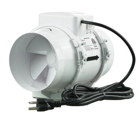 VENTS 225 CFM Power 6 in. Mixed Flow In-Line Duct Fan-TT 150 - The Home ...