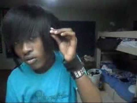 Sasuke hair tutorial black scene/emo/visual kei guys @malikexmassacre - YouTube