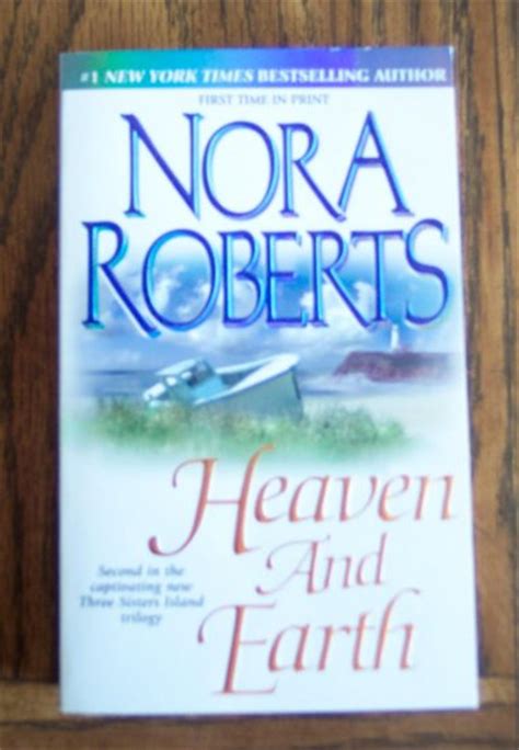 Nora Roberts HEAVEN AND EARTH Romance Suspense Jove Fiction Three Sisters Island Trilogy Book 2