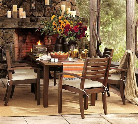 Outdoor Garden Furniture - Comfy, Rustic-Yet-Refined Style - Sweet Home Designs