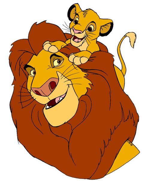 Simba, Mufasa, Sarabi Clip Art | Disney Clip Art Galore