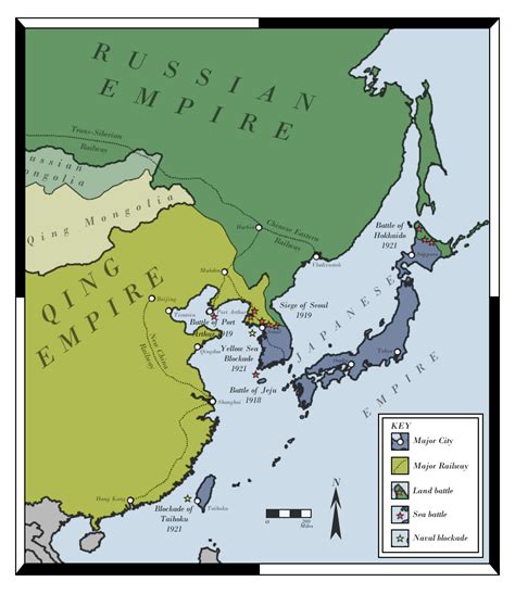 Russo Japanese War Map - Maping Resources