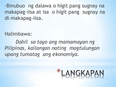 Tambalang Pangungusap Example : Pangngalan ni Joemel M. Rabago - Hayden Gibbons