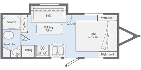 Winnebago Micro Minnie Travel Trailer Floor Plans | Floor Roma