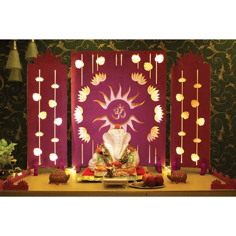 Update 129+ ganpati decoration makhar eco friendly best - seven.edu.vn