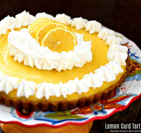 Lemon Curd Tart - melissassouthernstylekitchen.com