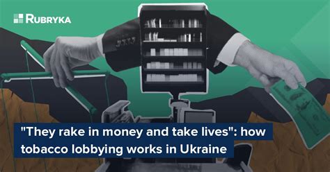 "They rake in money and take lives": how tobacco lobbying works in Ukraine | Rubryka