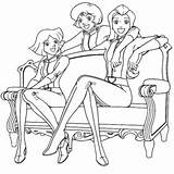 Totally Spies Coloring Pages Printable For Free Download sketch template
